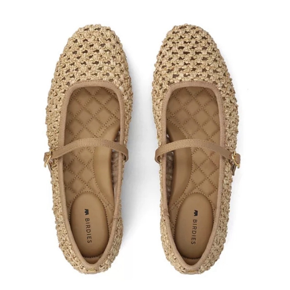 Birdies Women's The Hummingbird Mary Jane Tan 7.5